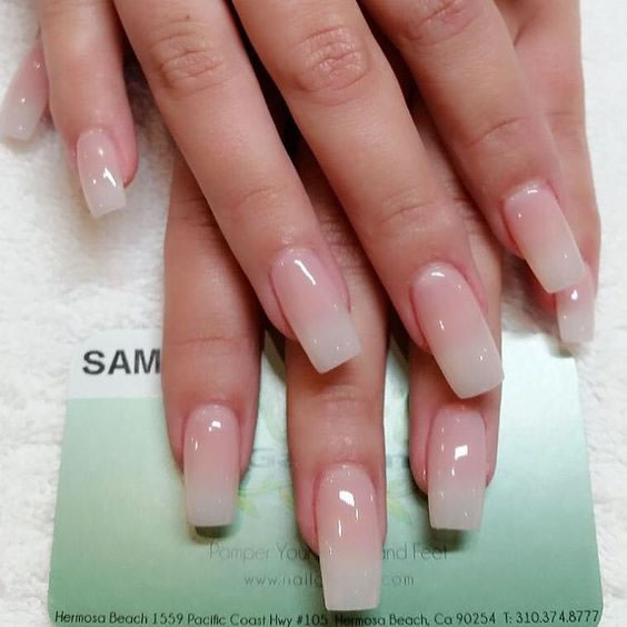 Unhas de porcelana/acrílico