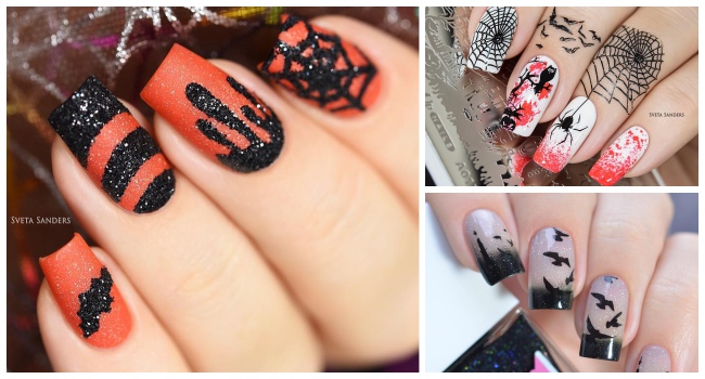 Melhores decorações de unhas para o Dia das bruxas - Halloween