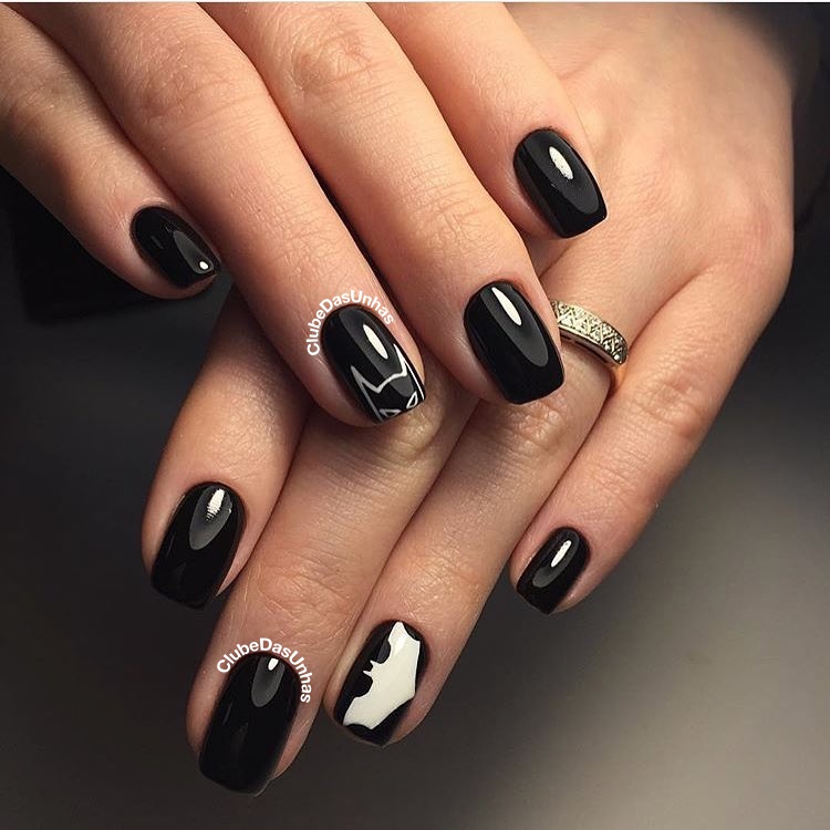 Melhores decorações de unhas para o Dia das bruxas - Halloween