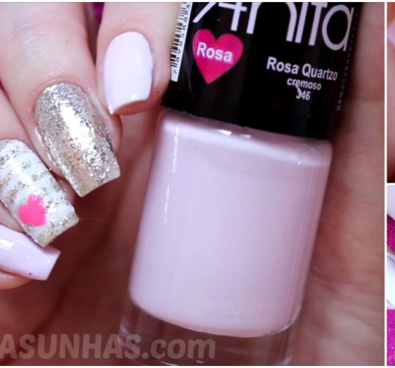 unhas decoradas simples listras