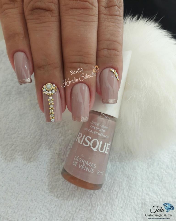 19 Ideias de unhas francesinhas que fazem mais sucesso1