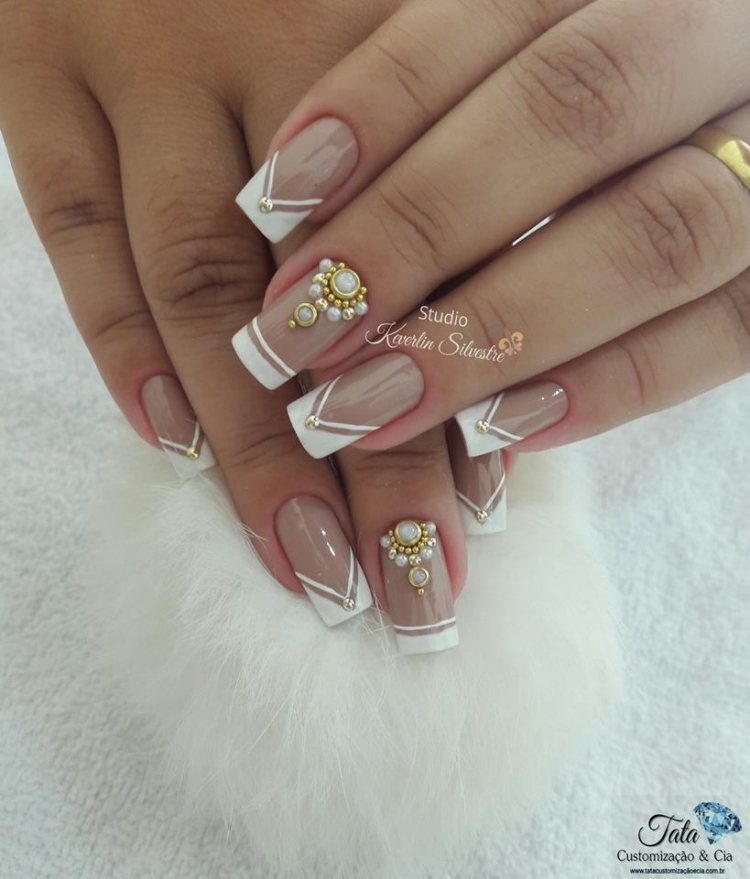 19 Ideias de unhas francesinhas que fazem mais sucesso1