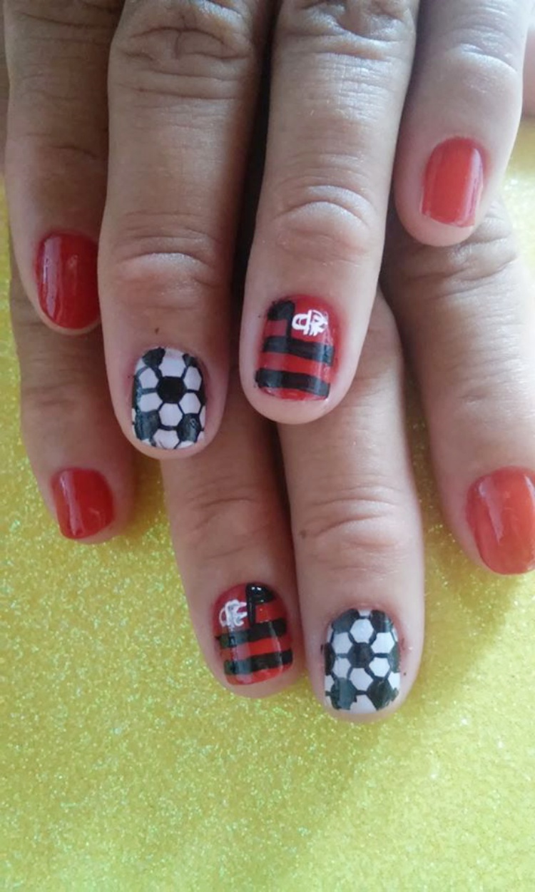 17 Unhas Decoradas do Flamengo