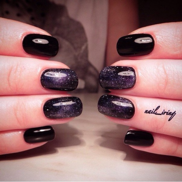 Gallery of Inspiration Galaxy Nails