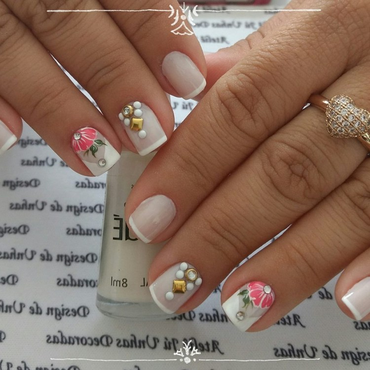 Numer Modelos de Unhas Decoradas Curtas Tendências