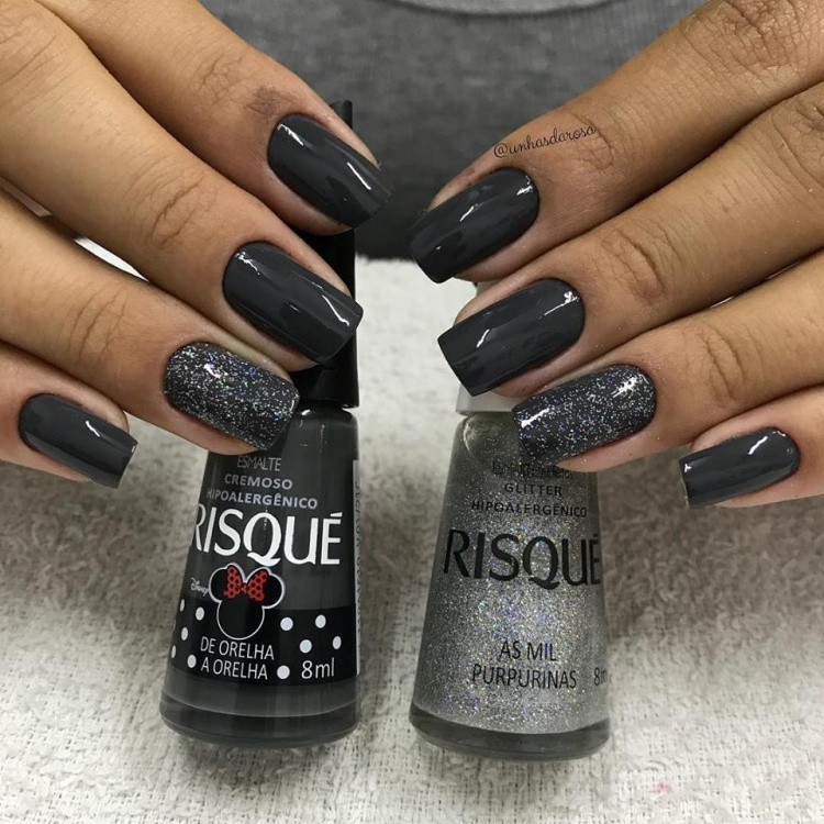 5 Modelos de unhas usando esmaltes da risqué