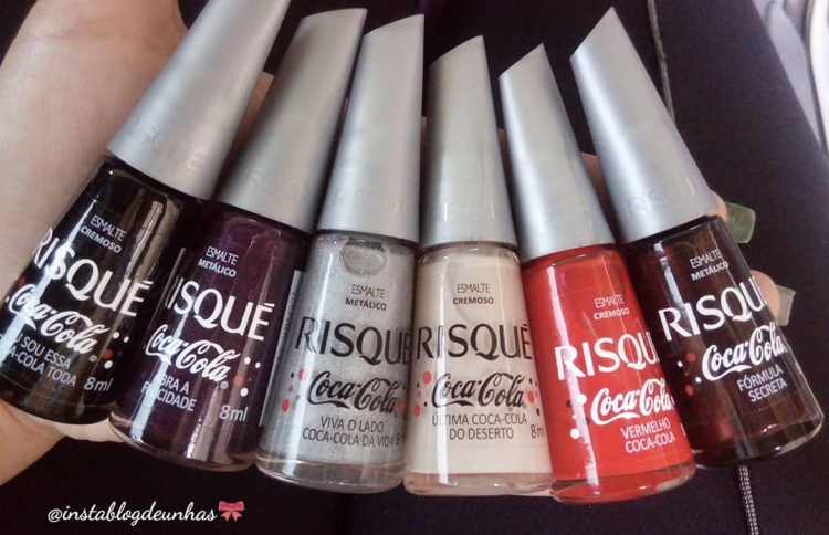 5 Modelos de unhas usando esmaltes da risqué