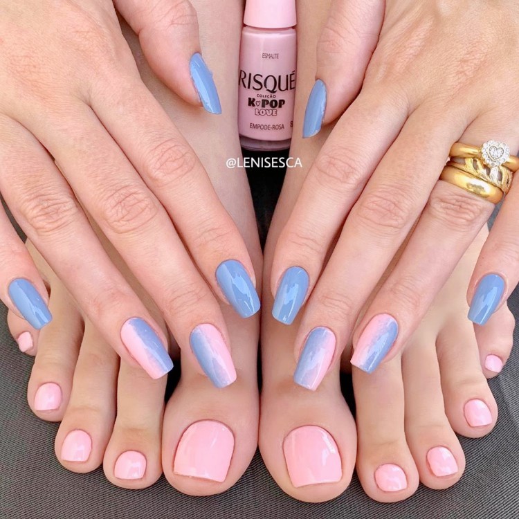 5 Modelos de unhas usando esmaltes da risqué