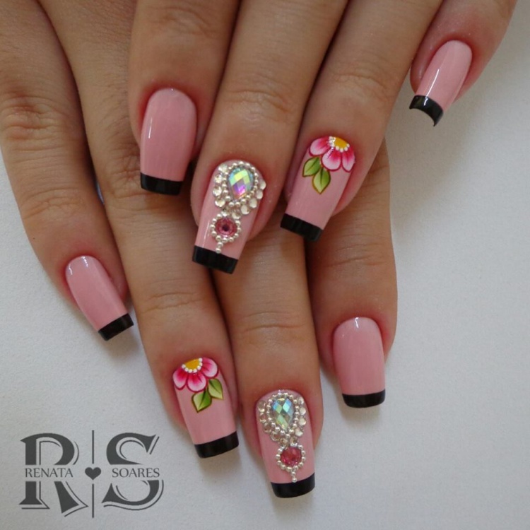 Unhas artísticas decoradas com desenhos lindos, veja todas