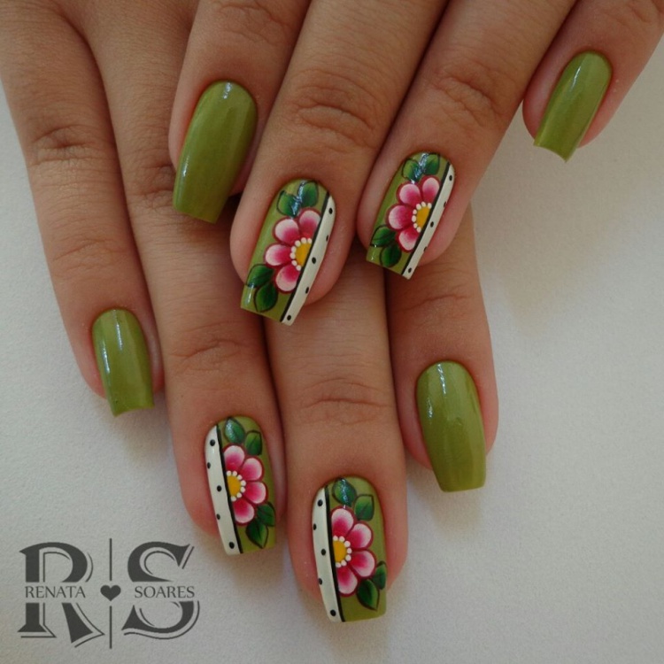 Unhas artísticas decoradas com desenhos lindos, veja todas