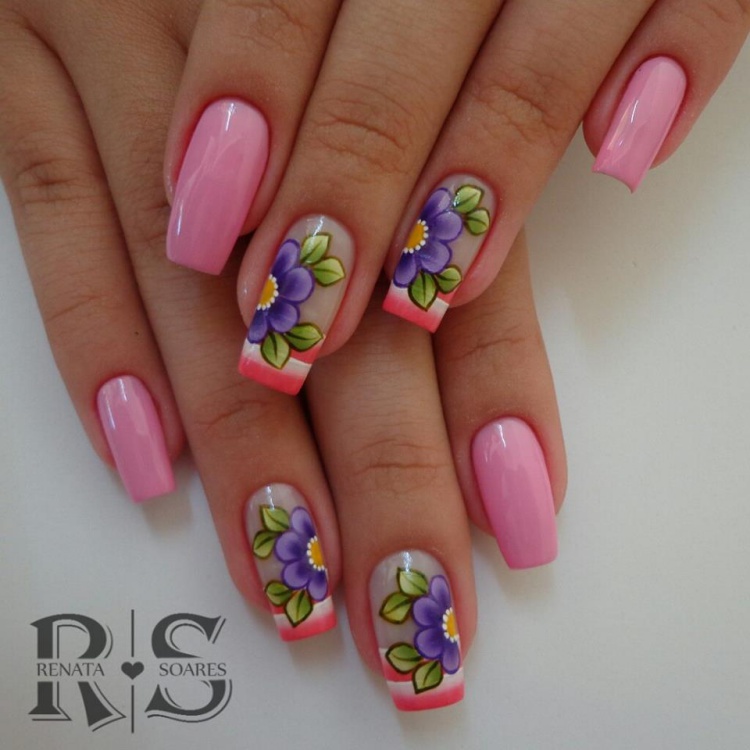 Unhas artísticas decoradas com desenhos lindos, veja todas