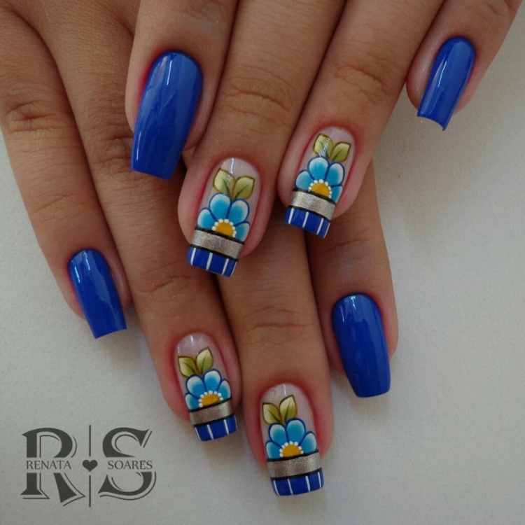 Unhas artísticas decoradas com desenhos lindos, veja todas