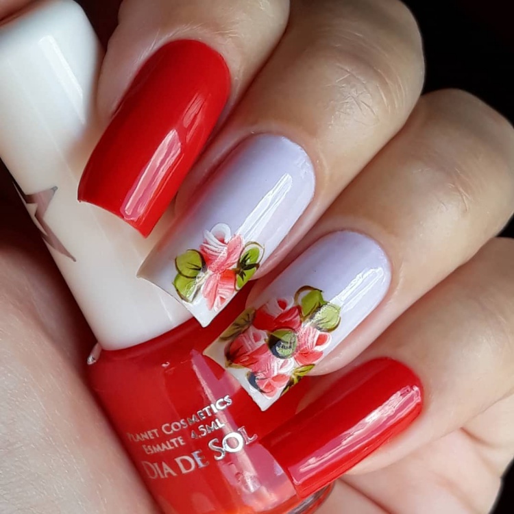 Ideias de Esmaltes e Adesivos para unhas decoradas perfeitas