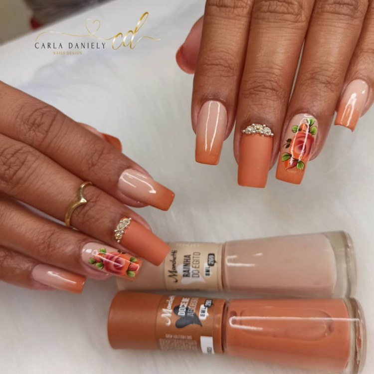 23 Inspirações de Unhas Babyboomer com esponja